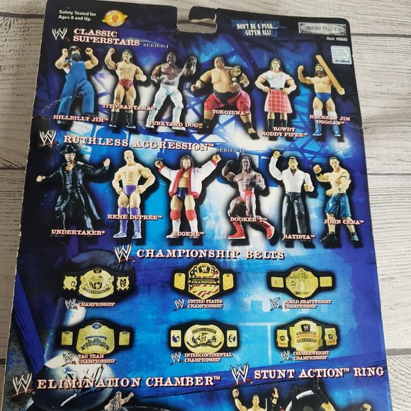 WWE 2004 Off the Ropes Triple H Series 7 Action Figure Jakks Pacific- NIB READ - Picture 8 of 8